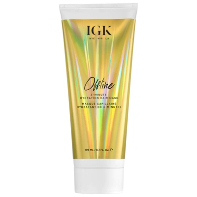 Igk Offline 3-minute Hydration Hair Mask 6.7 oz/ 198 ml