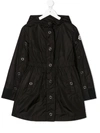 Moncler Kids' Snap-button Jacket In Black