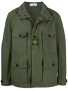 Stone Island Utility Jacket In Green