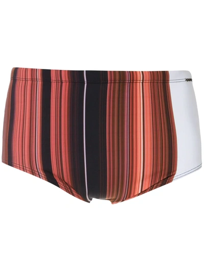 Amir Slama Catedral Print Trunks In Multicolour