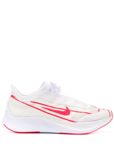 Nike Zoom Fly 3 Low-top Sneakers In White