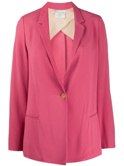 Forte Forte Single Buttoned Blazer In Pink