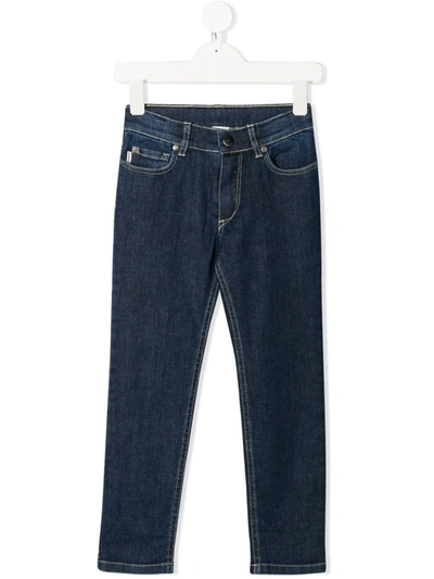 Paul Smith Junior Kids' Slim-fit Jeans In Blue