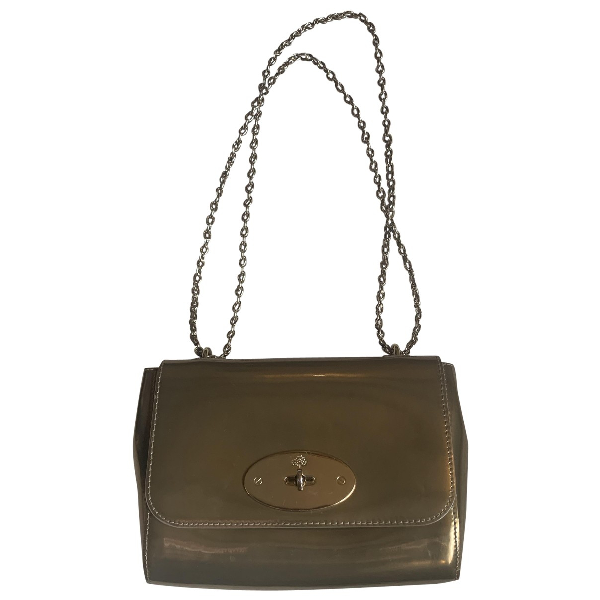 Pre-owned Mulberry Lily Gold Patent Leather Handbag | ModeSens