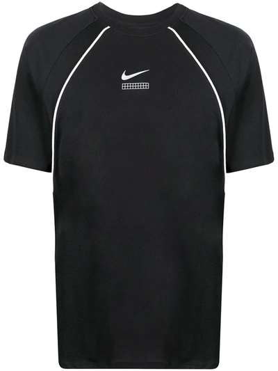 Nike Dna Print Short-sleeve T-shirt In Black