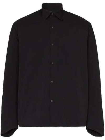 Descente Black Insulated Long Sleeve Shirt