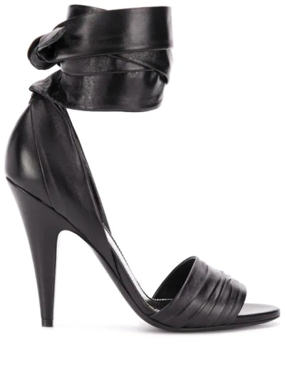 Tom Ford Wrap-around Sandals In Black