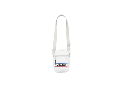 Pre-owned Palace  Dimension Shot Bag White