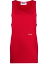 Ambush Logo-print Tank Top In Red