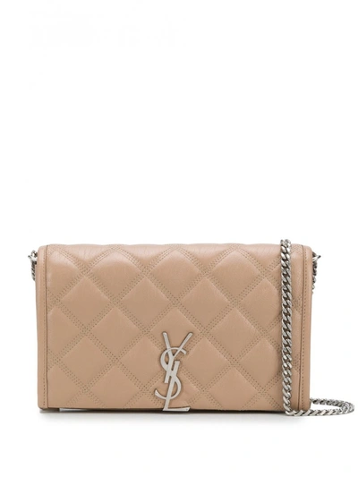 Saint Laurent Becky Leather Wallet On Chain