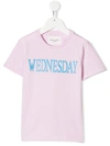 Alberta Ferretti Kids' Wednesday T-shirt In Pink