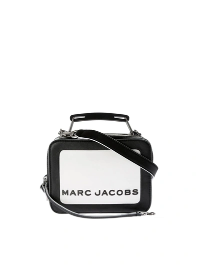 Marc By Marc Jacobs The Mini Box Bag In Black And White