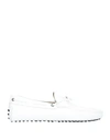 Tod's Loafers In White