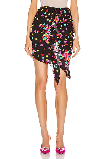 Carmen March Ruched Skirt In Confetti