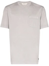 Z Zegna Short Sleeve T-shirt In Grey