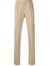 Incotex Tailored Trousers In Brown