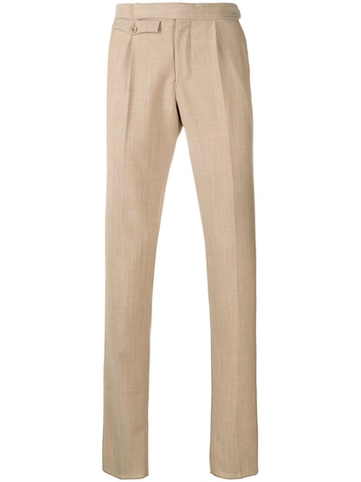 Incotex Tailored Trousers In Brown
