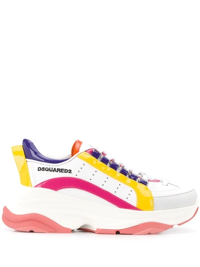 Dsquared2 Bumpy 551 Trainers In White