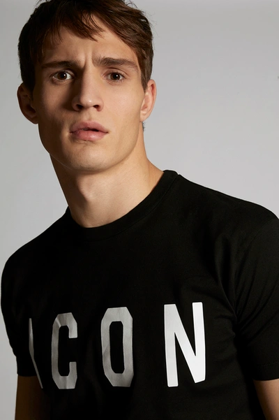 Dsquared2 Short Sleeve T-shirt In Black