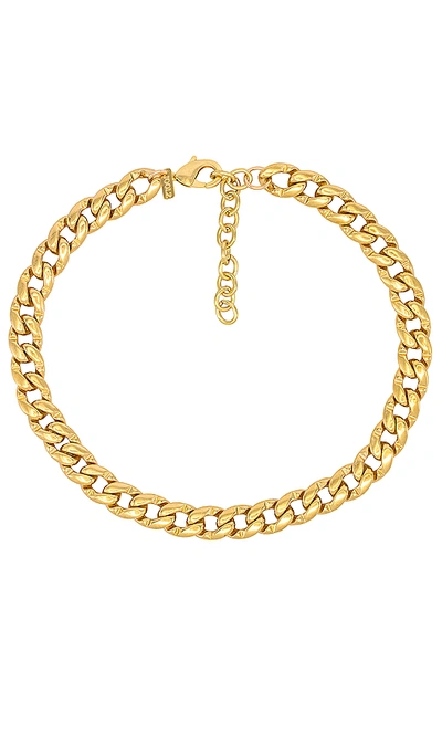 Joolz By Martha Calvo Libre Cuban Link Necklace In Gold