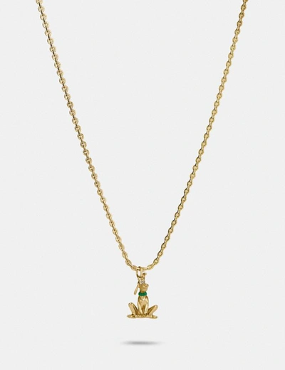 Coach Disney X Pluto Necklace - Women's In Gold