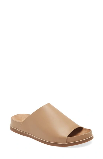 Kelsi Dagger Brooklyn Squish Slide Sandal In Oat Leather