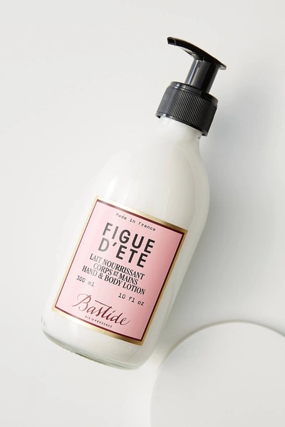 Bastide Figue D'ete Hand & Body Lotion In Pink