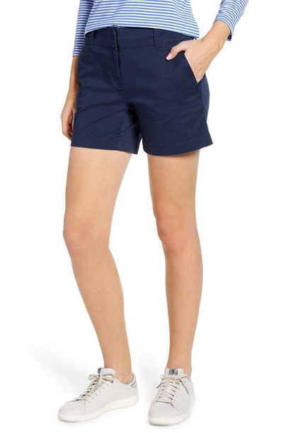 Vineyard Vines Stretch Cotton Shorts In Blue Blaze