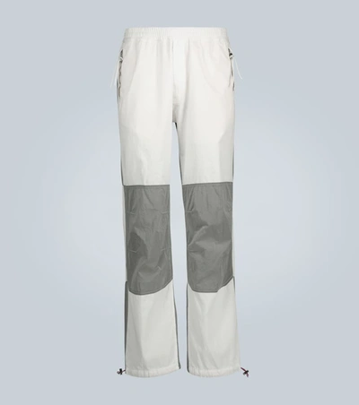 Moncler Genius 2 Moncler 1952 Two Tone Track Pants In White