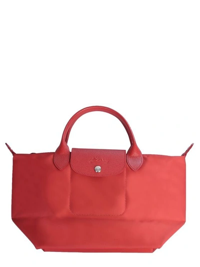 Longchamp Le Pliage Crossbody Bag In Rosso