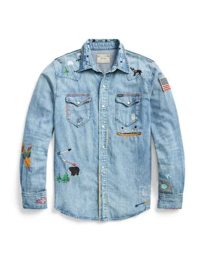 Polo Ralph Lauren Limited-edition Western Shirt In Ansel Blue