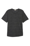 Alternative Men's Eco-jersey Shirttail T-shirt In Eco Black