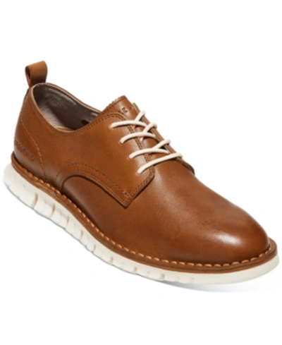 Cole Haan Men's Zerøgrand Stitchout Oxfords Men's Shoes In Brown