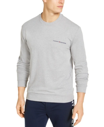 Tommy Hilfiger Men's Modern Essentials Pajama Shirt In Grey Heather