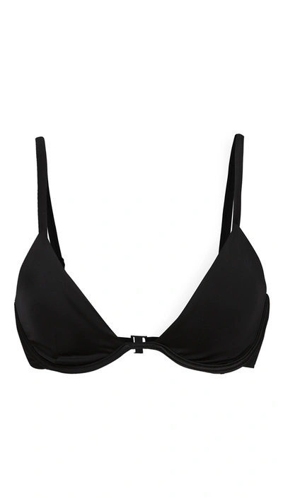 Onia Anna Bikini Top In Black