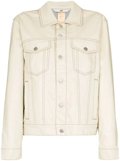 ジャケット・アウター eytys buck tar jacket denim coating EYTYS Buck Tar Coated Denim Jacket