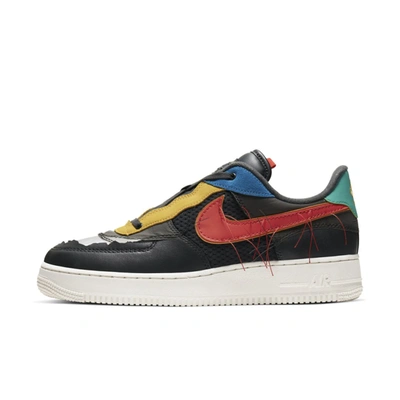 Nike Air Force 1 Low Black History Month Men's Shoe (dark Smoke Grey) - Clearance Sale In Dark Smoke Grey,dark Smoke Grey,track Red