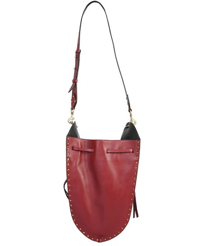Isabel Marant Taj Shoulder Bag In Red