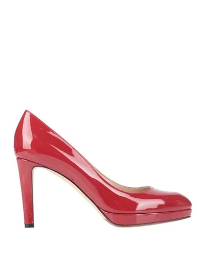 Sergio Rossi Pumps In Red