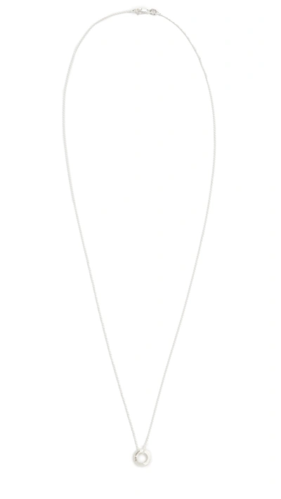 Le Gramme Round Necklace Le 1,1g Silver 925 Slick Brushed