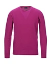 Drumohr Sweaters In Red