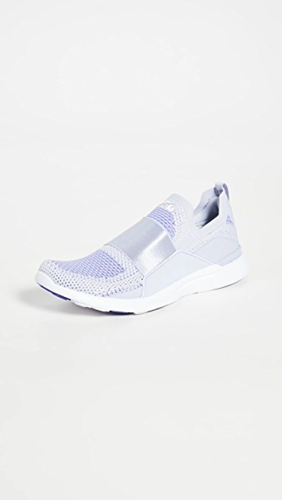 Apl Athletic Propulsion Labs Techloom Bliss Sneakers In Faded Lavender/ultraviolet/whi