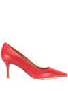 Tory Burch Penelope 85mm Cap-toe Pumps In Red