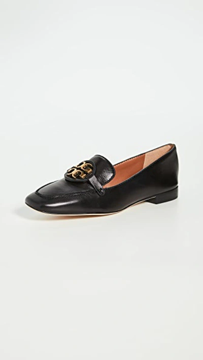 Tory Burch 15mm Metal Miller Loafers In Perfect Black