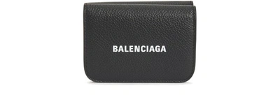 Balenciaga Mini Leather Purse In 1090