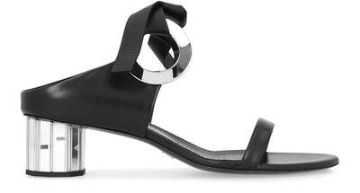 Proenza Schouler Leather Sandals In Black