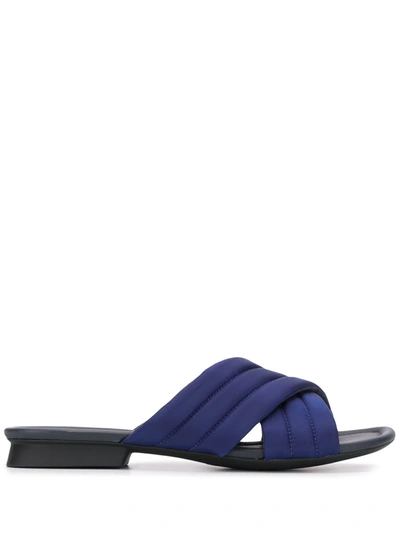 Camper Women's Casi Myra Sandals Women's Shoes In Navy Fabric
