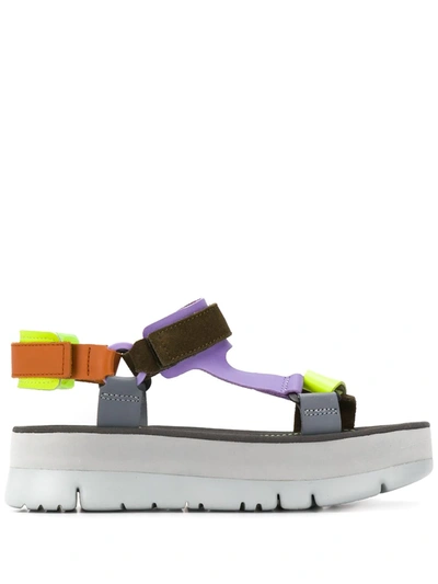 Camper Oruga Up Sandals In Grey