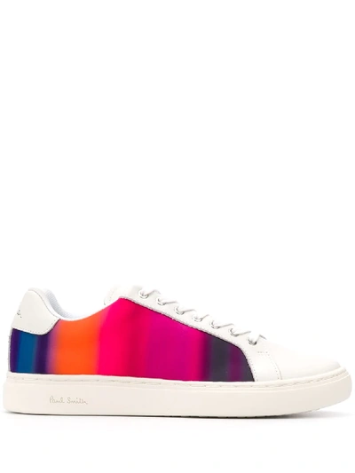 Paul Smith Vibrant Low-top Trainers In White