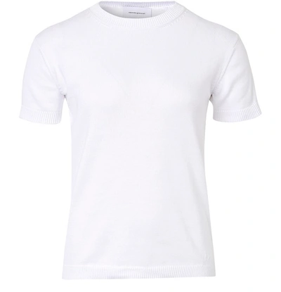 Alexandra Golovanoff André Short Sleeve Jumper In White